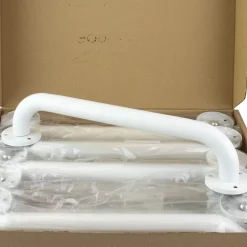 Godonnier 10 barres d'appui droites en inox blanc Essentiels 35,7 cm* Barre D'Appui