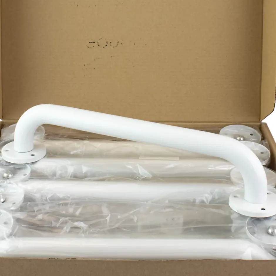 Godonnier 10 barres d'appui droites en inox blanc Essentiels 35,7 cm* Barre D'Appui