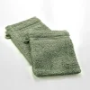 Douceur D'Intérieur 2 gants de toilette 15 x 21 cm eponge unie tendresse Fougere