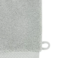 Sensei Maison 3 gants de toilette Zéro Twist 560 g/m² Gris Perle 16x22 cm SENSOFT* Gant De Toilette