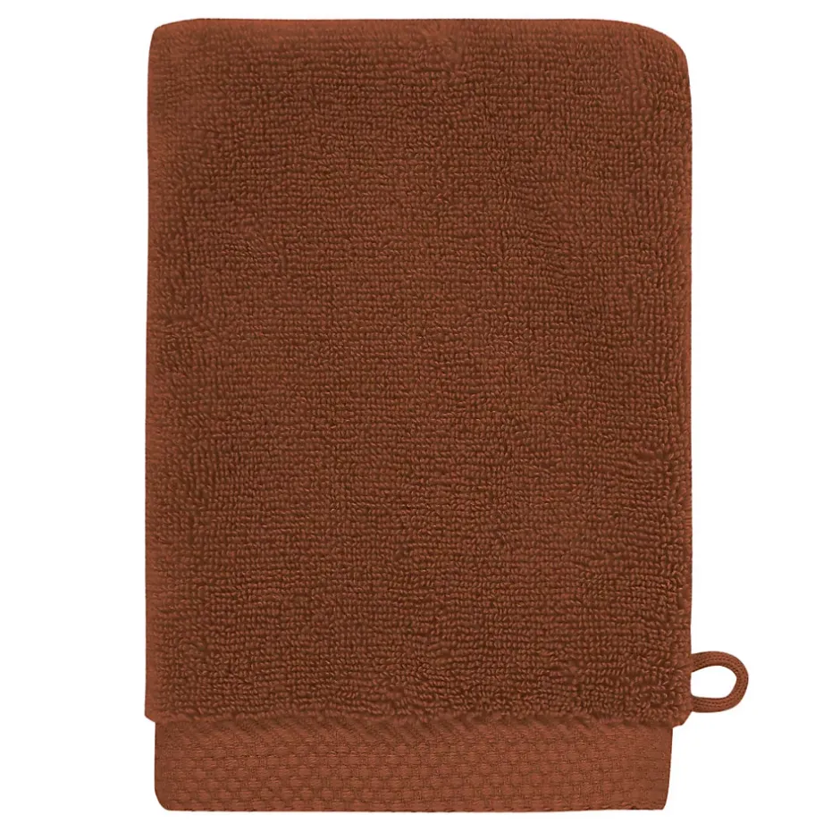 Sensei Maison 3 gants de toilette Zéro Twist 560 g/m² Auburn 16x22 cm SENSOFT* Gant De Toilette