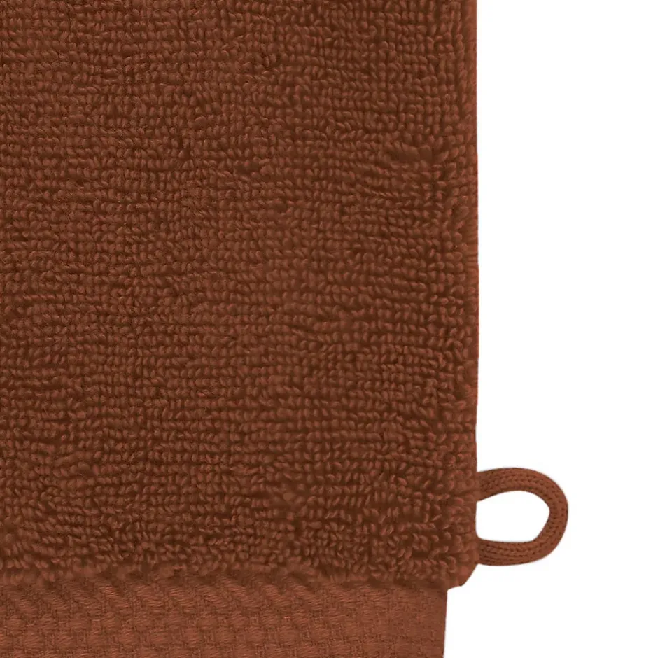 Sensei Maison 3 gants de toilette Zéro Twist 560 g/m² Auburn 16x22 cm SENSOFT* Gant De Toilette