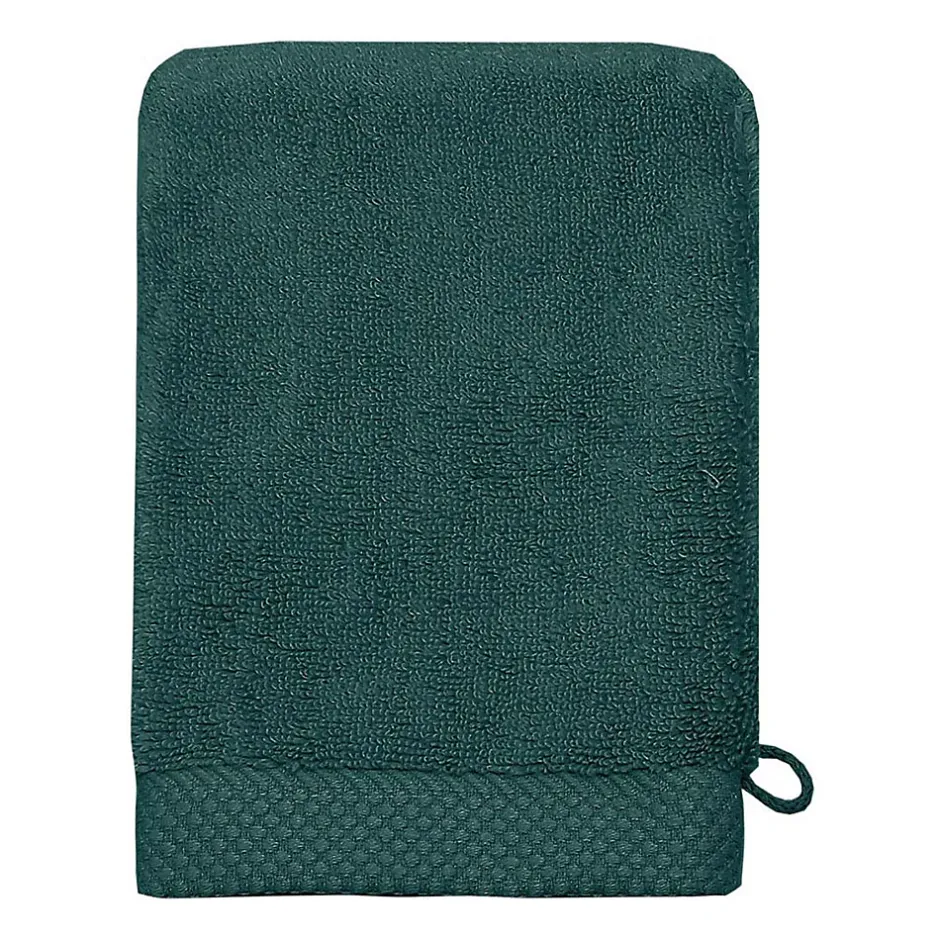 Sensei Maison 3 gants de toilette Zéro Twist 560 g/m² Petrol 16x22 cm SENSOFT* Gant De Toilette