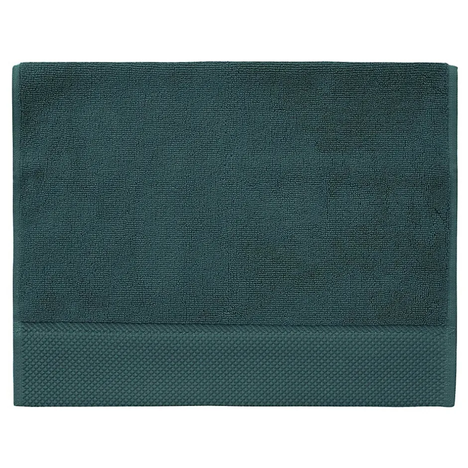 Sensei Maison 3 grandes serviettes invité Zéro Twist 560 g/m² Petrol 40x60 cm SENSOFT
