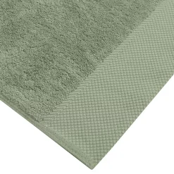 Sensei Maison 3 grandes serviettes invité Zéro Twist 560 g/m² Sauge 40x60 cm SENSOFT