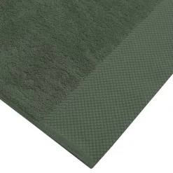 Sensei Maison 3 grandes serviettes invité Zéro Twist 560 g/m² Eucalyptus 40x60 cm SENSOFT