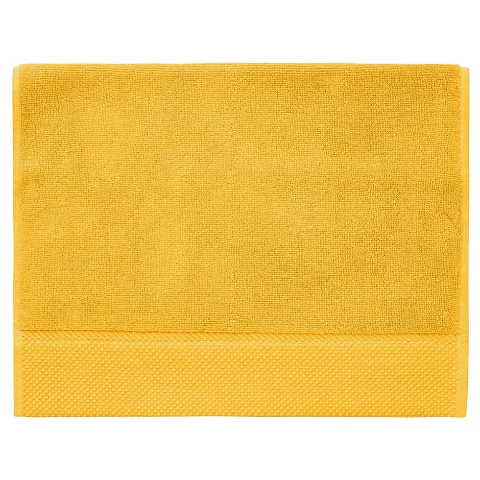 Sensei Maison 3 grandes serviettes invité Zéro Twist 560 g/m² Safran 40x60 cm SENSOFT