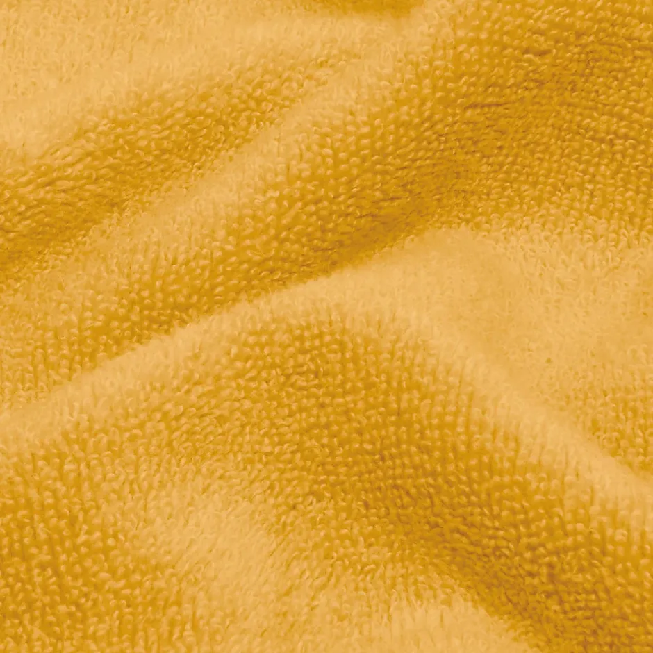 Sensei Maison 3 grandes serviettes invité Zéro Twist 560 g/m² Safran 40x60 cm SENSOFT