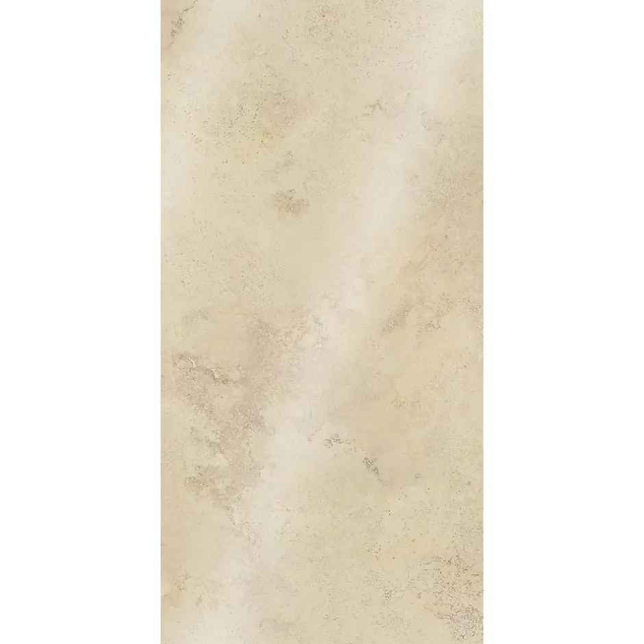 Schulte 2 panneaux muraux de salle de bains l.100 x H.210 cm, effet pierre beige, DecoDesign