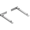 Ipiemme SRL 2 équerres de fixation en métal pour plan vasque Stonetec
