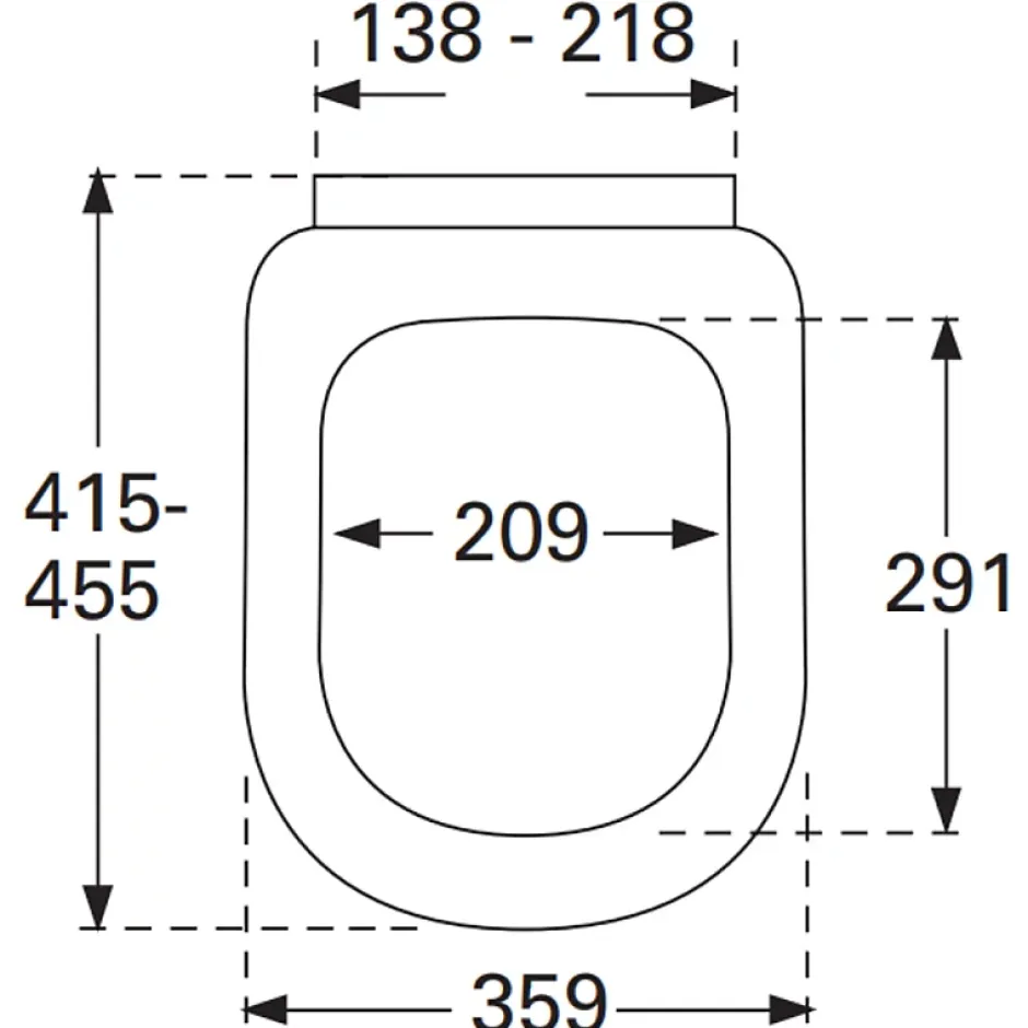 Villeroy & Boch Abattant déclipsable VILLEROY ET BOCH Subway Ovale avec frein de chute* Abattant Wc
