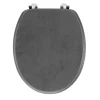 Douceur D'Intérieur Abattant wc - Effet béton (46x37 cm - Gris)