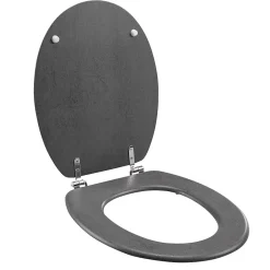 Douceur D'Intérieur Abattant wc - Effet béton (46x37 cm - Gris)