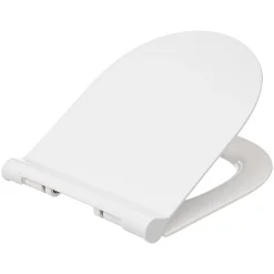 5Five Abattant WC à fermeture ralentie, ultra fin, blanc,* Abattant Wc