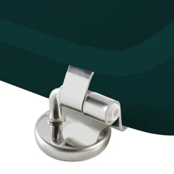 Douceur D'Intérieur Abattant WC 37.5 x 46 cm en MDF imprimé Jade