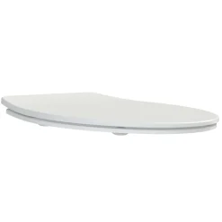 Allibert Abattant WC Slimeo en Thermodur coloris blanc brillant avec frein de chute