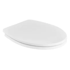 GoodHome Abattant WC avec frein de fermeture, blanc, Morava* Abattant Wc