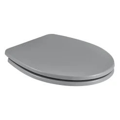 GoodHome Abattant WC avec frein de fermeture, gris, Morava* Abattant Wc