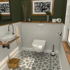 Bemis Abattant WC blanc brillant D-Shape* Abattant Wc