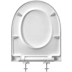 Bemis Abattant WC blanc brillant D-Shape* Abattant Wc