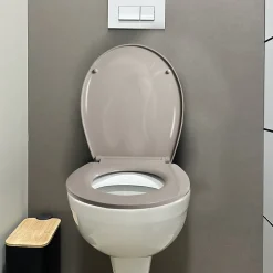 Spirella Abattant WC Brooke coloris taupe* Abattant Wc