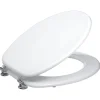5Five Abattant WC coloris blanc à fermeture standard, Colors