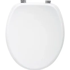 5Five Abattant WC coloris blanc à fermeture standard, Colors