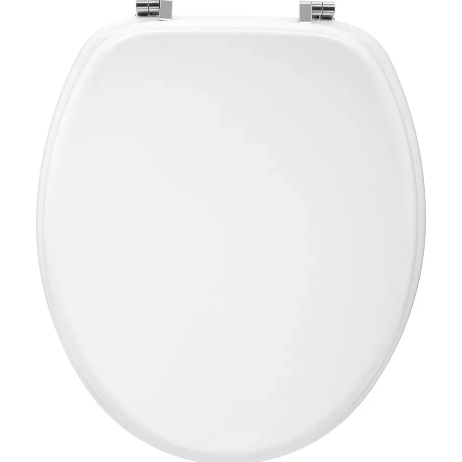 5Five Abattant WC coloris blanc à fermeture standard, Colors