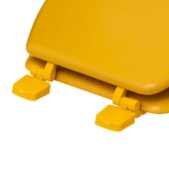 5Five Abattant WC coloris jaune moutarde à fermeture standard, Colors* Abattant Wc