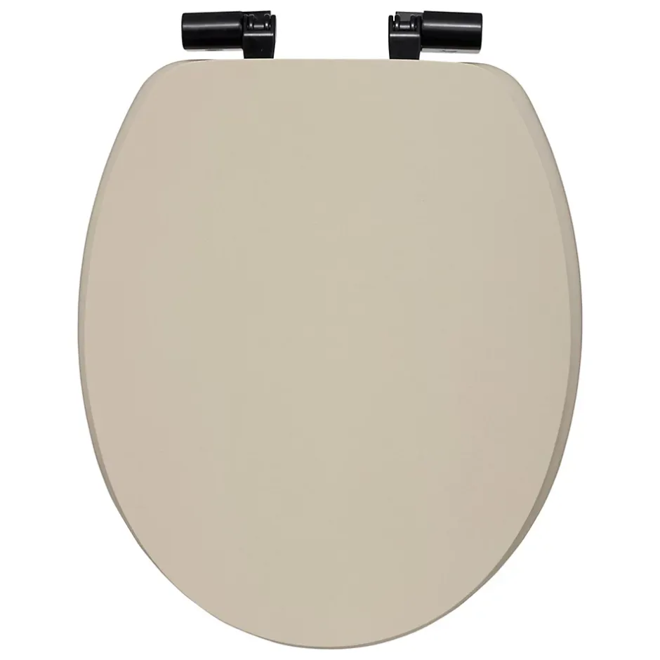 5Five Abattant WC coloris lin à fermeture ralentie, Onyx* Abattant Wc