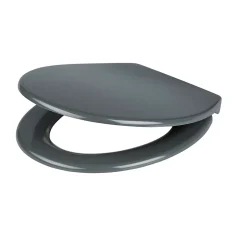 GoodHome Abattant WC Diani avec frein de chute gris Cooke & Lewis
