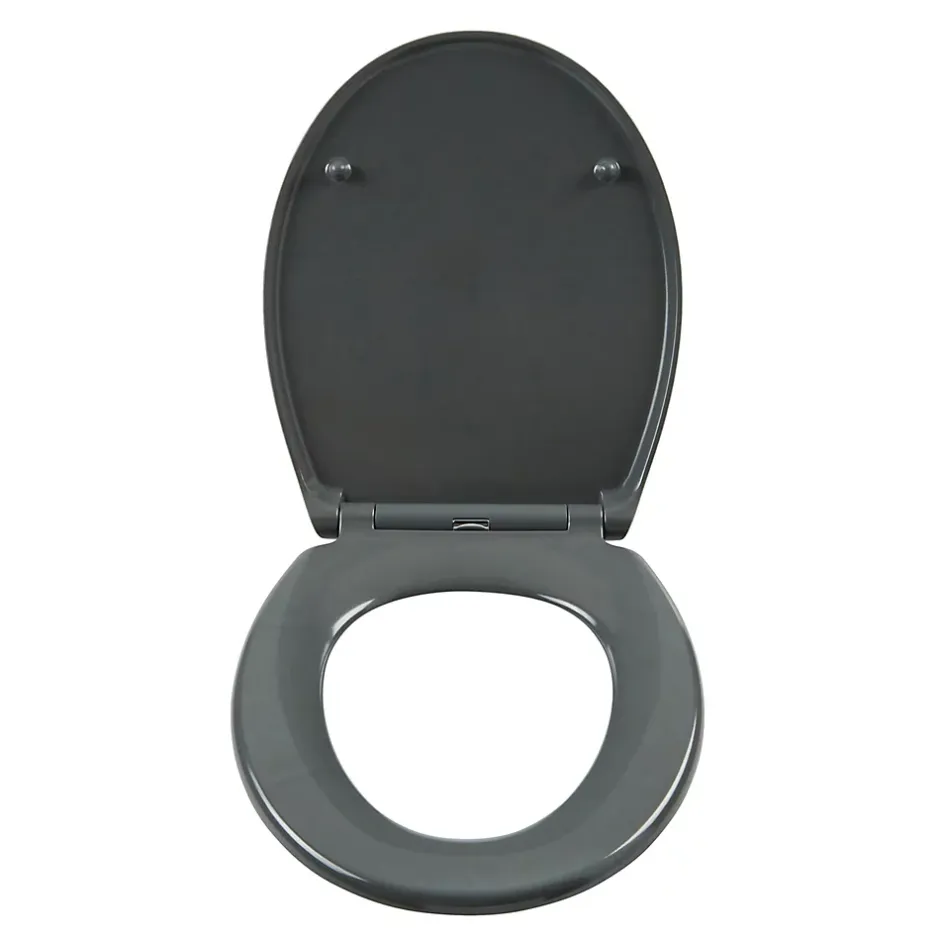GoodHome Abattant WC Diani avec frein de chute gris Cooke & Lewis