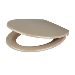 GoodHome Abattant WC Diani avec frein de chute taupe