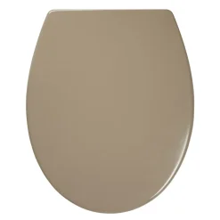 GoodHome Abattant WC Diani avec frein de chute taupe