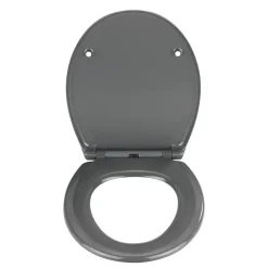 Wenko Abattant WC Easy-Close - Abaissement automatique - Duroplast