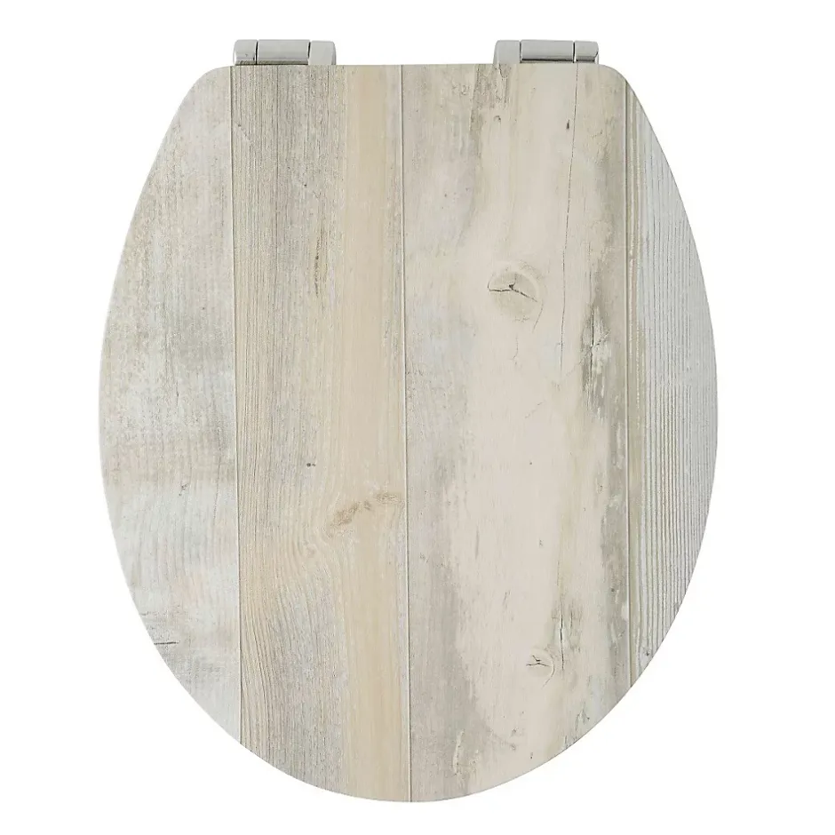 Guy Levasseur Abattant WC effet bois 45x36x4cm