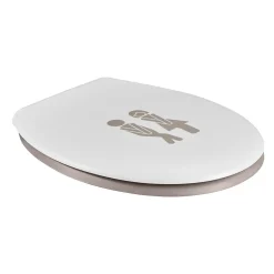 GoodHome Abattant WC Genoa lui & elle