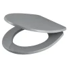 GoodHome Abattant WC Morava coloris gris en MDF avec frein de chute