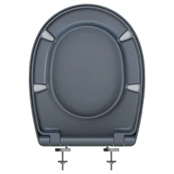 Bemis Abattant WC gris anthracite brillant Classic* Abattant Wc