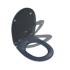 Bemis Abattant WC gris anthracite brillant Classic* Abattant Wc