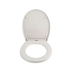 Spirella Abattant wc HARRY Gris Clair Charnière Zinc