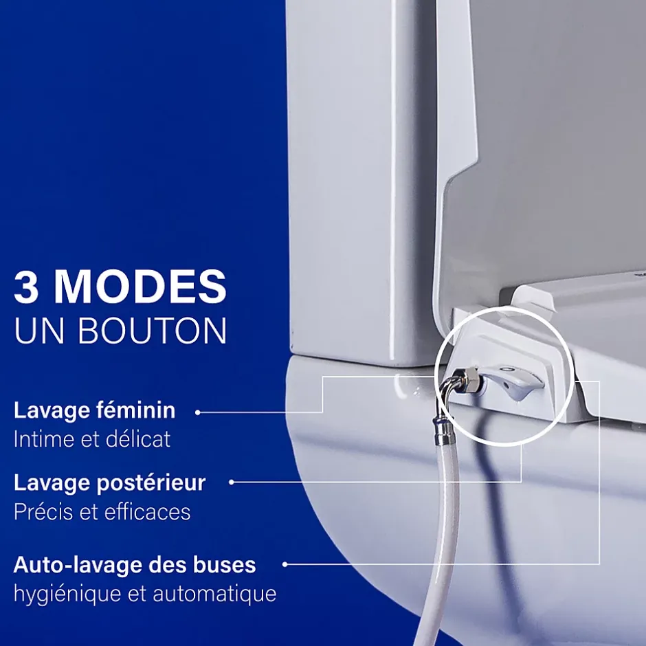 Boku Abattant WC Japonais (forme ronde) non électrique* Wc Japonais
