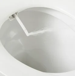 GoodHome Abattant WC japonais lavant avec frein de chute, blanc, Timok* Wc Japonais