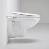 Grohe Abattant WC lavant Bau avec frein de chute blanc