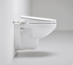 Grohe Abattant WC lavant Bau avec frein de chute blanc