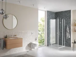 Grohe Abattant WC lavant Bau avec frein de chute blanc