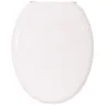 MSV Abattant Wc MDF Blanc - - Universel - Accessoires de salle de bain* Abattant Wc