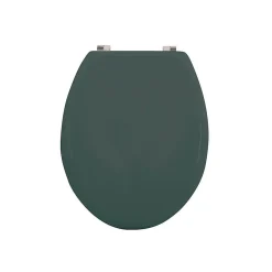 MSV Abattant wc MDF CLEO Vert Foncé mat Charnières en Inox* Abattant Wc
