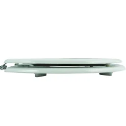 MSV Abattant WC MDF Lingga - - Universel - Blanc - 42,5x36,5x5cm