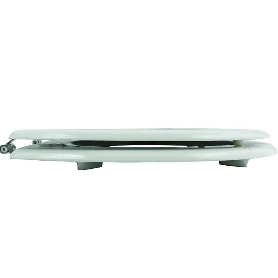 MSV Abattant WC MDF Lingga - - Universel - Blanc - 42,5x36,5x5cm